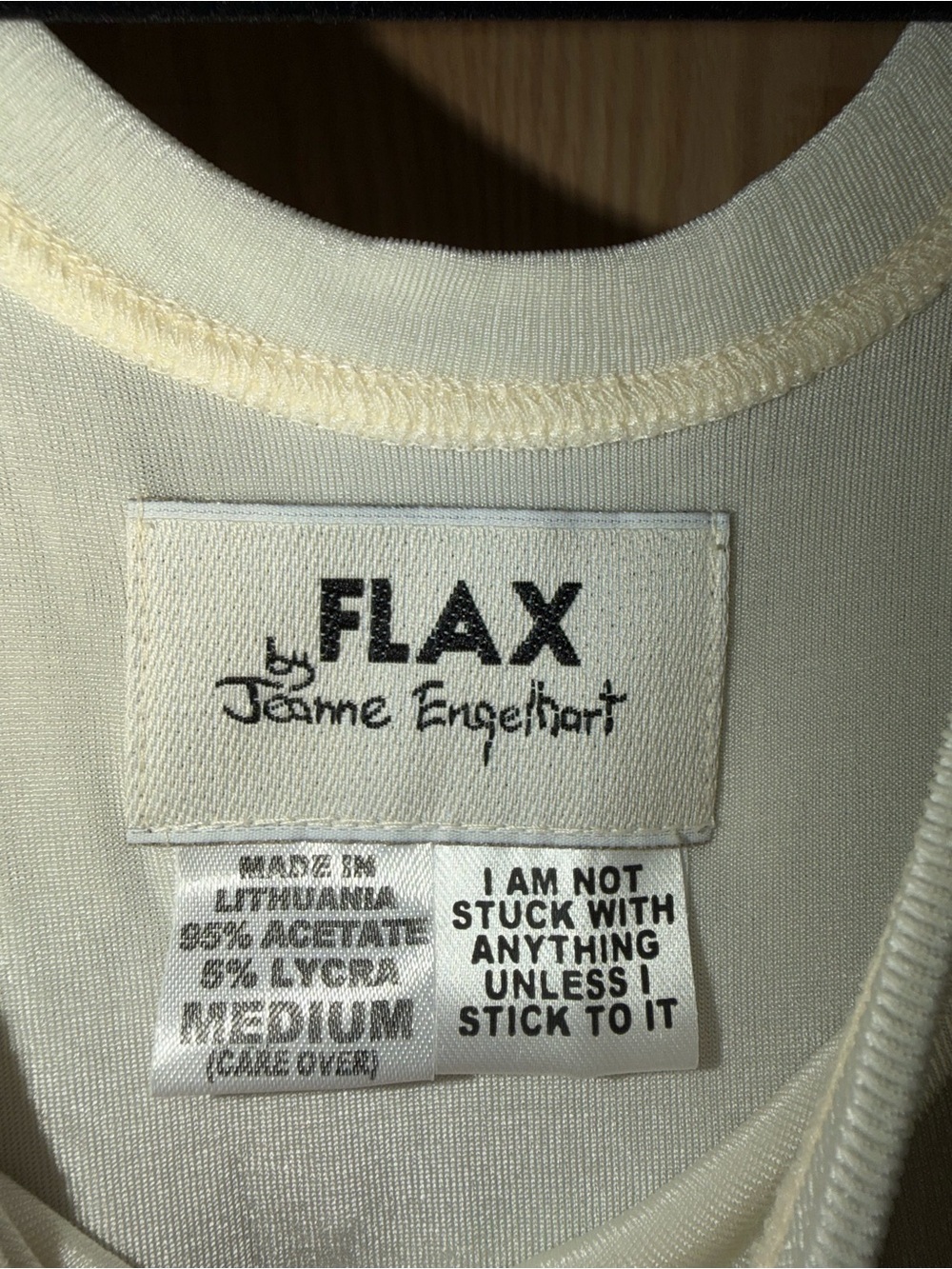 Flax Jeanne Engelhart Side Slit Slinky Sleeveless Lagenlook Maxi Dress - Picture 6 of 6